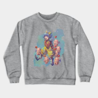 Eiko Carol and Moogles Crewneck Sweatshirt